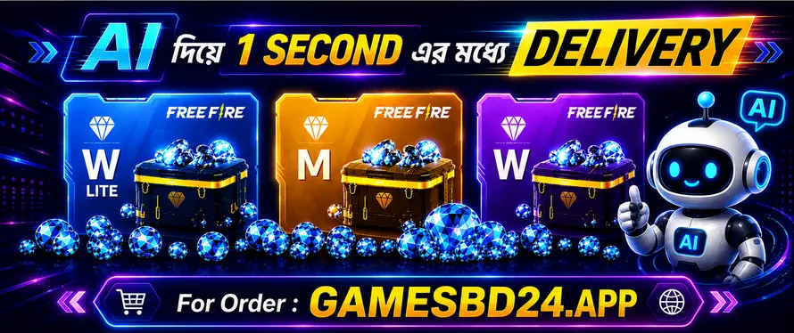 free fire weekly monthly top up bd