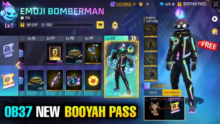 Free Fire Elite Pass Name changes to Boohya Pass in 2023 Leaked News
